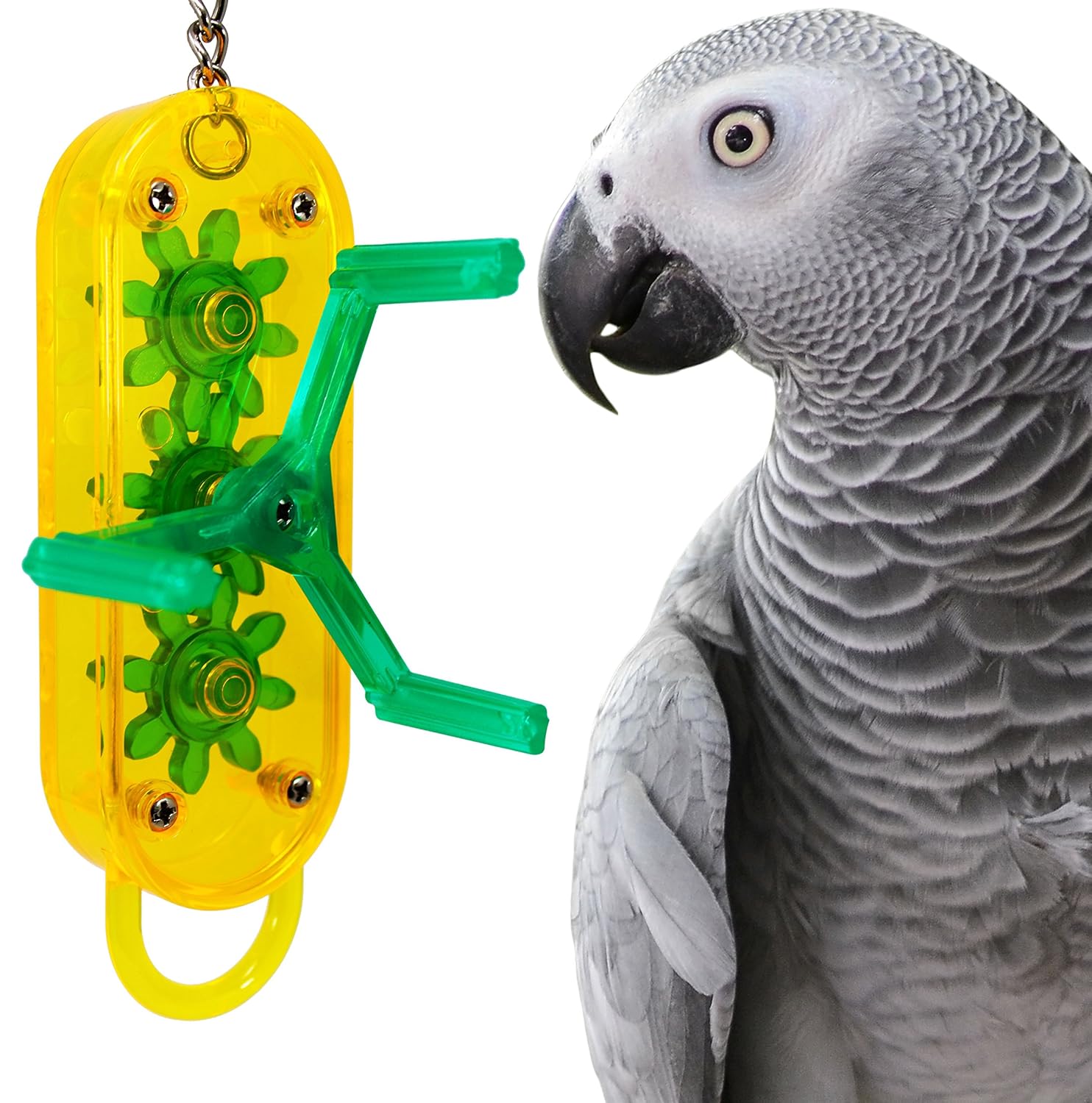 Birds Lucky Bird Toys 25100044 Lucky Bird Toys Gear Head 12in Length