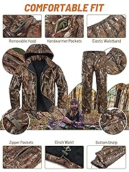 NEW VIEW Insulated Hunting Clothes for Men Cold