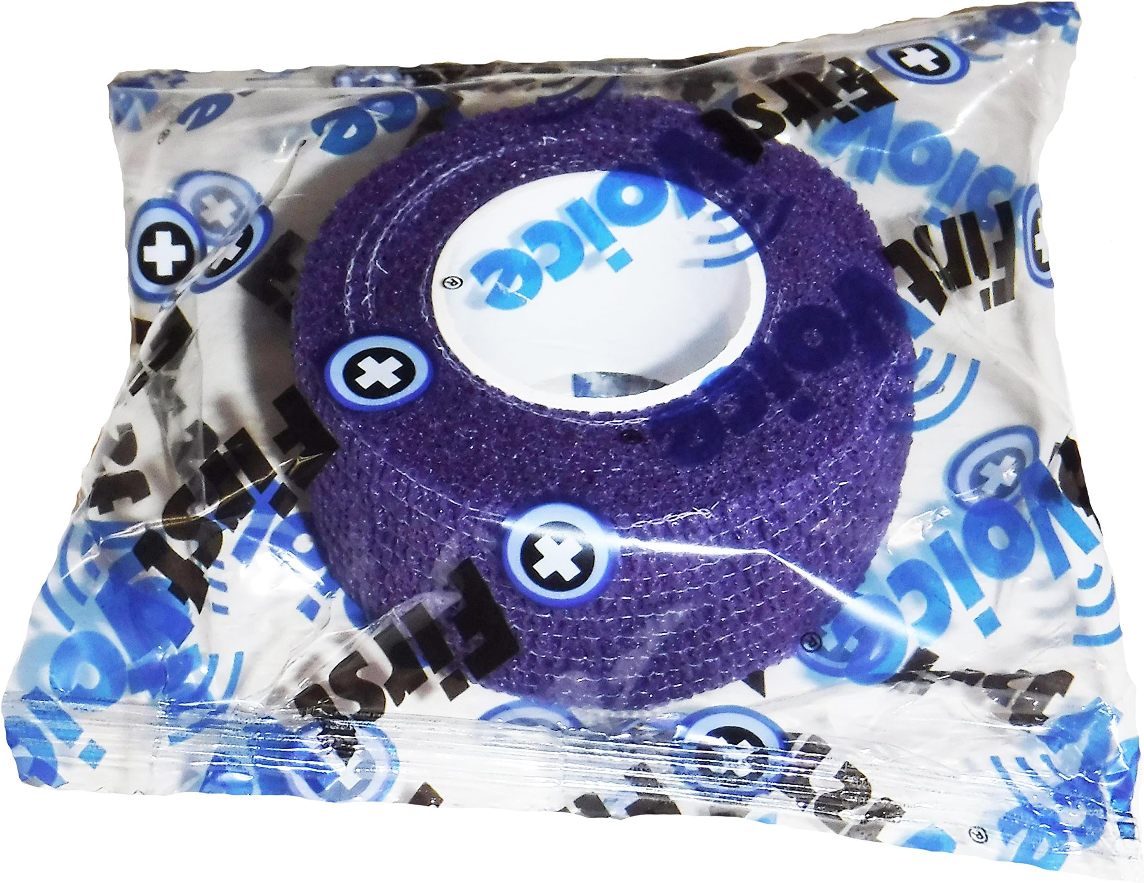 First Voice TS-3187-6P Self Adhesive Bandage, Non-Latex, 1" by 5 yd, Dark Purple (Pack of 6)