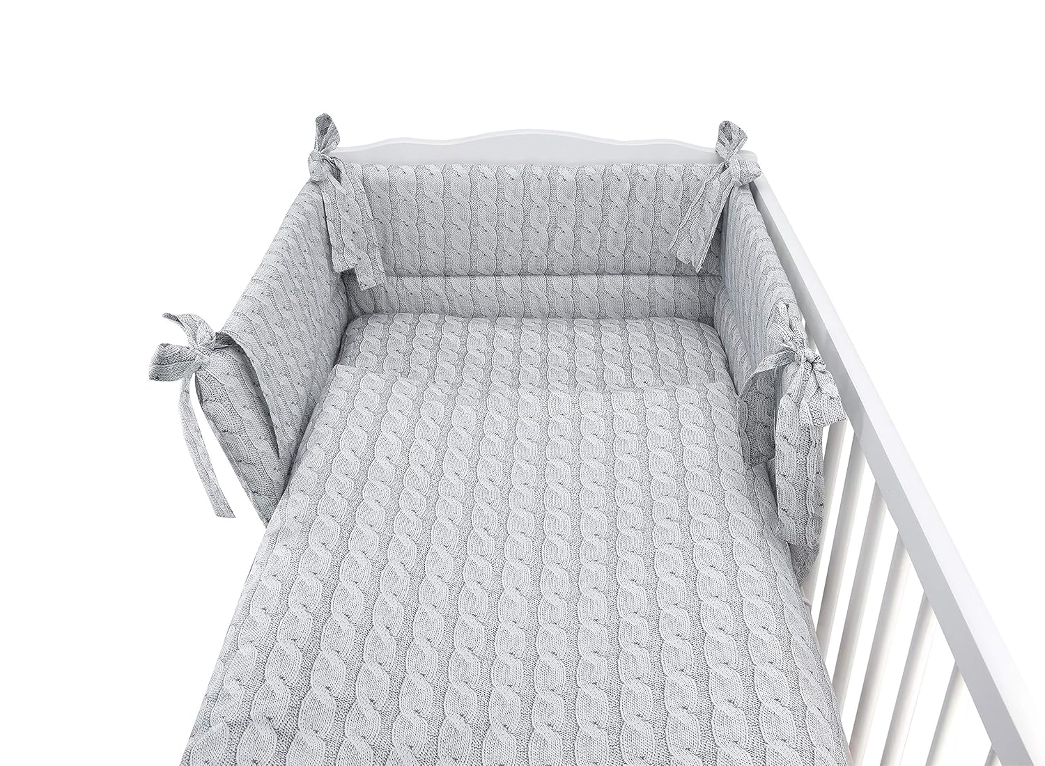 blue cot bed