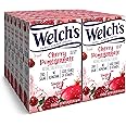 Welch's Singles To Go Water Drink Mix - Cherry Promegranate Powder Sticks (12 Boxes with 6 Packets Each - 72 Total Servings)