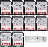 SanDisk 32GB Ultra SDHC UHS-I Class 10 Camera Card