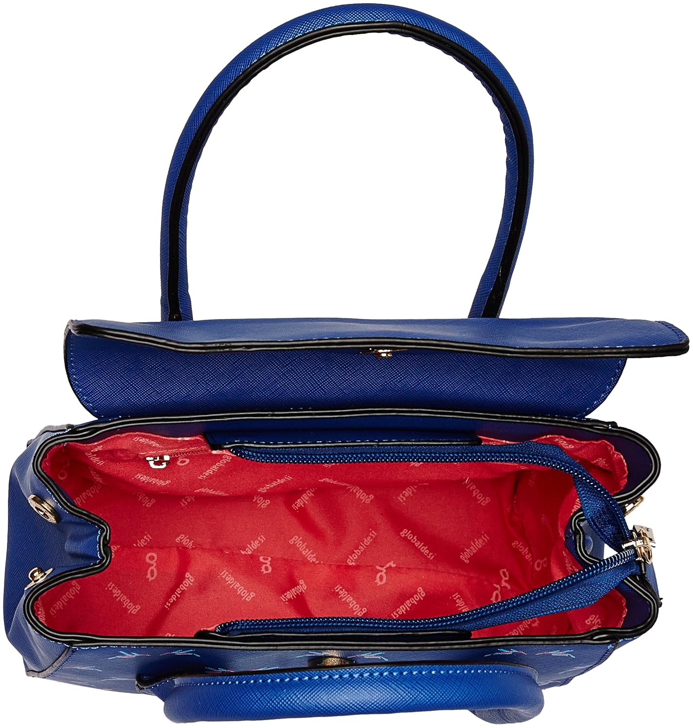 global desi women's satchel (navy) ()