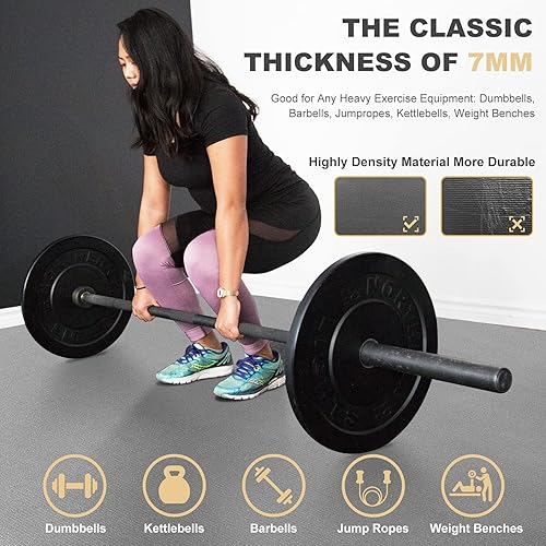 ProsourceFit Puzzle Exercise Mat photo