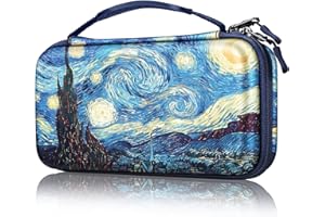 Fintie Carry Case for Nintendo Switch - Portable Traveler Protective Cover Storage Carrying Bag Pouch with 10 Game Card Slots