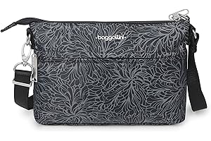 Baggallini Securtex Anti-Theft Memento Crossbody Bag