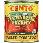 Cento Foods Organic San Marzano Peeled Tomatoes, 28 OZ