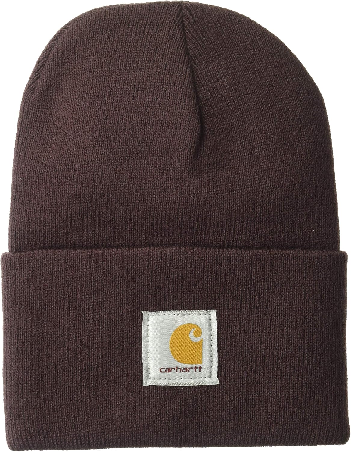 Carhartt Men's Acrylic Watch Hat A18, Black/White, One Size at  Men’s Clothing store