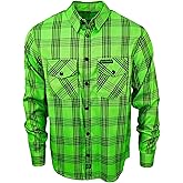 Demons Behind Me The Resurgence Flannel (Hidden Snap Collars)