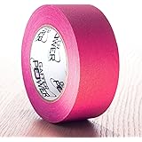 REAL Professional Grade Gaffer Tape By Gaffer Power, Made in the USA, PINK FLUORESCENT 2 Inches by 30 Yards, Heavy Duty Gaffers Tape, Non-Reflective, Multipurpose. Beautiful Art Tape.