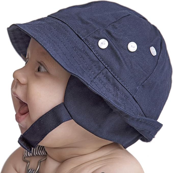 baby sun hat with ear flaps