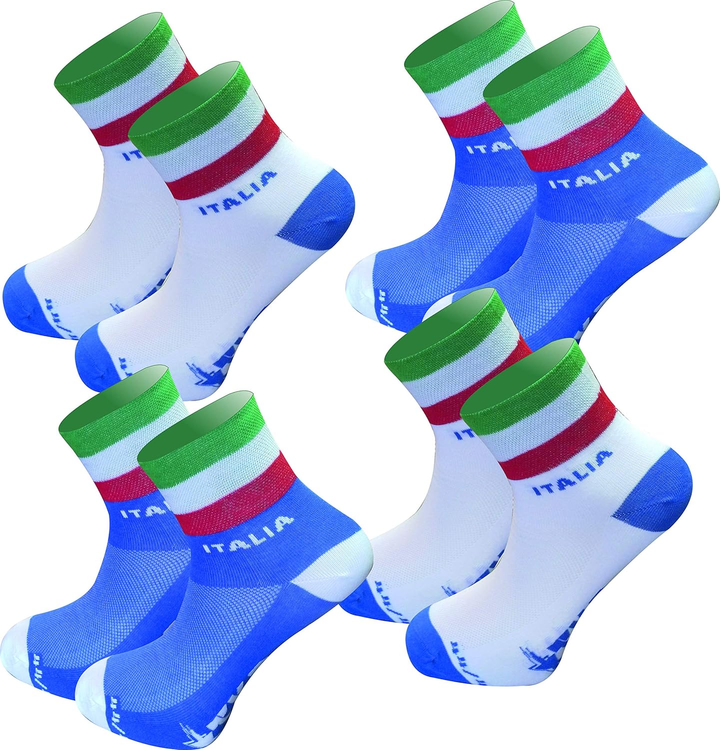 Echte Italienische Armee Lange Socken Aus Baumwolle, Knielang