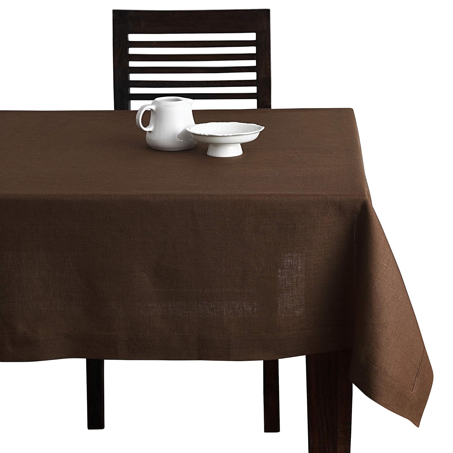 Best brown square table cloth