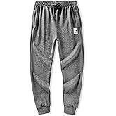 LAIWANG Men's Warm Lined Athletic Sweatpants Jogger Fleece Pants Winter Warm Track Pants