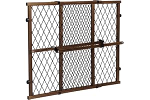 Evenflo Position & Lock Baby Gate, Pressure-Mounted, Farmhouse Collection
