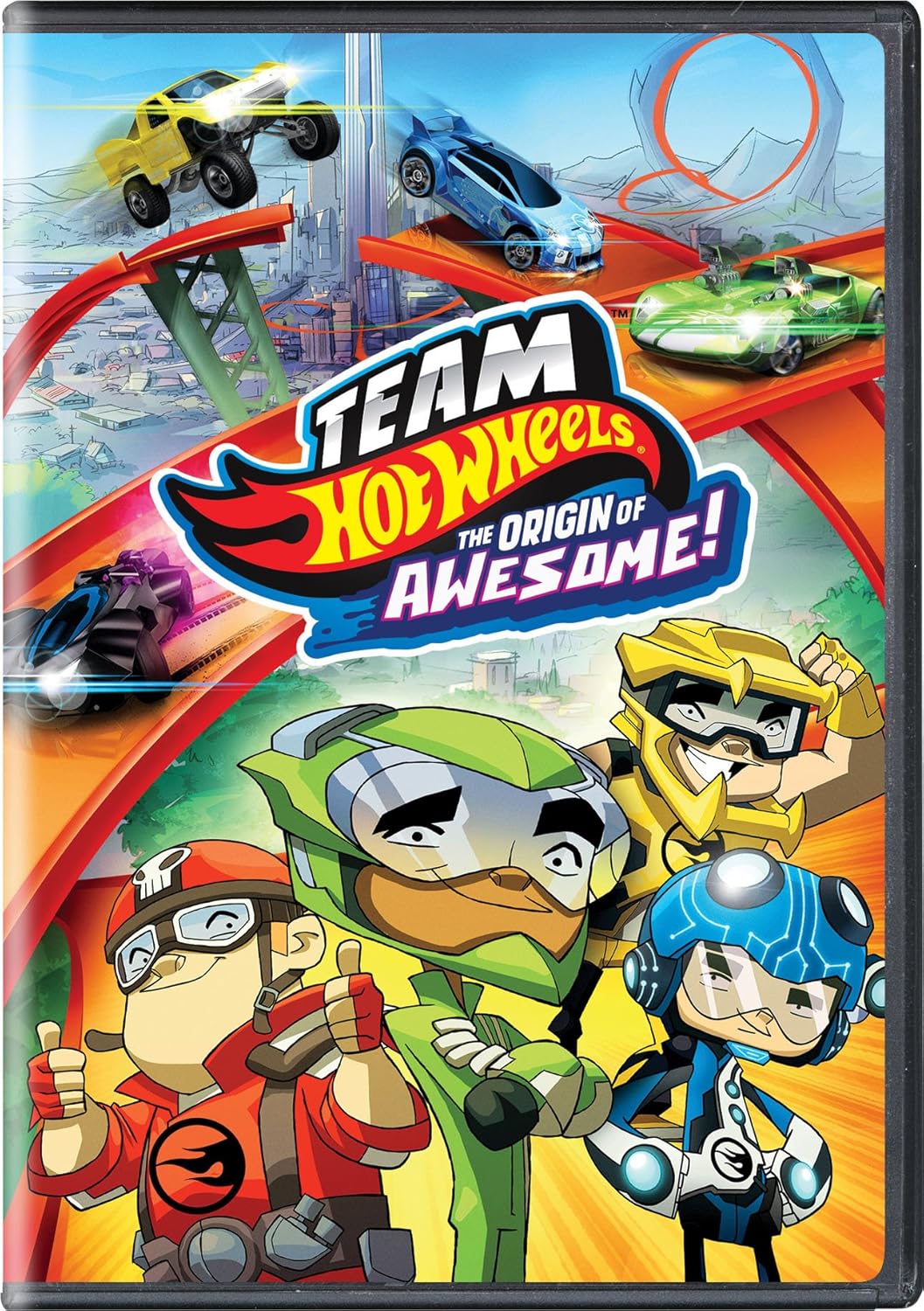 team hot wheels origin of awesome 5 pack