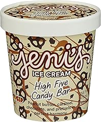 Jenis Splendid Ice Creams High Five Candy Bar Ice Cream, 1 PT