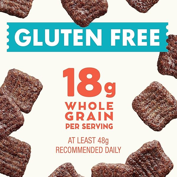CASCADIAN FARM ORGANIC BROWNIE CRUNCH CEREAL, GLUTEN FREE, WHOLE GRAIN AND MADE WITH REAL COCOA, 12.4 OZ