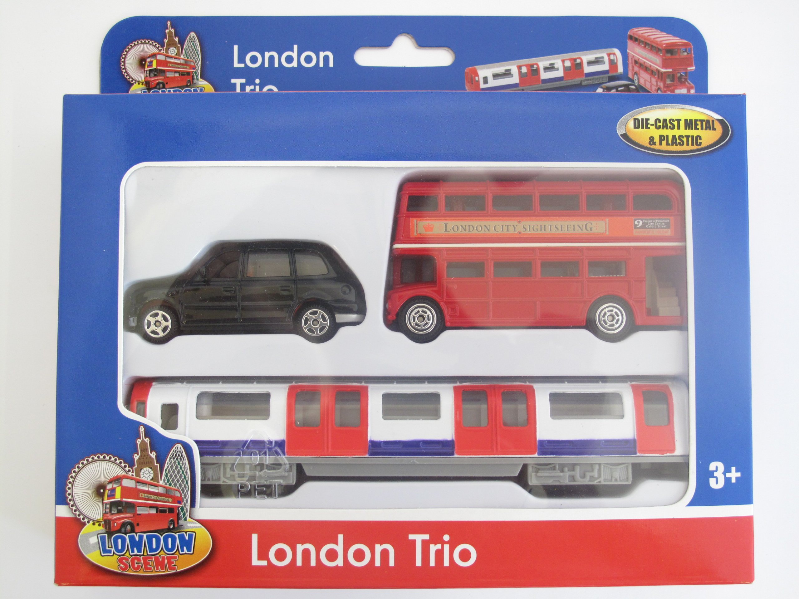 Richmond Toys, Motormax 76019 Bus, Taxi, Tube Models, 3 Years,Black