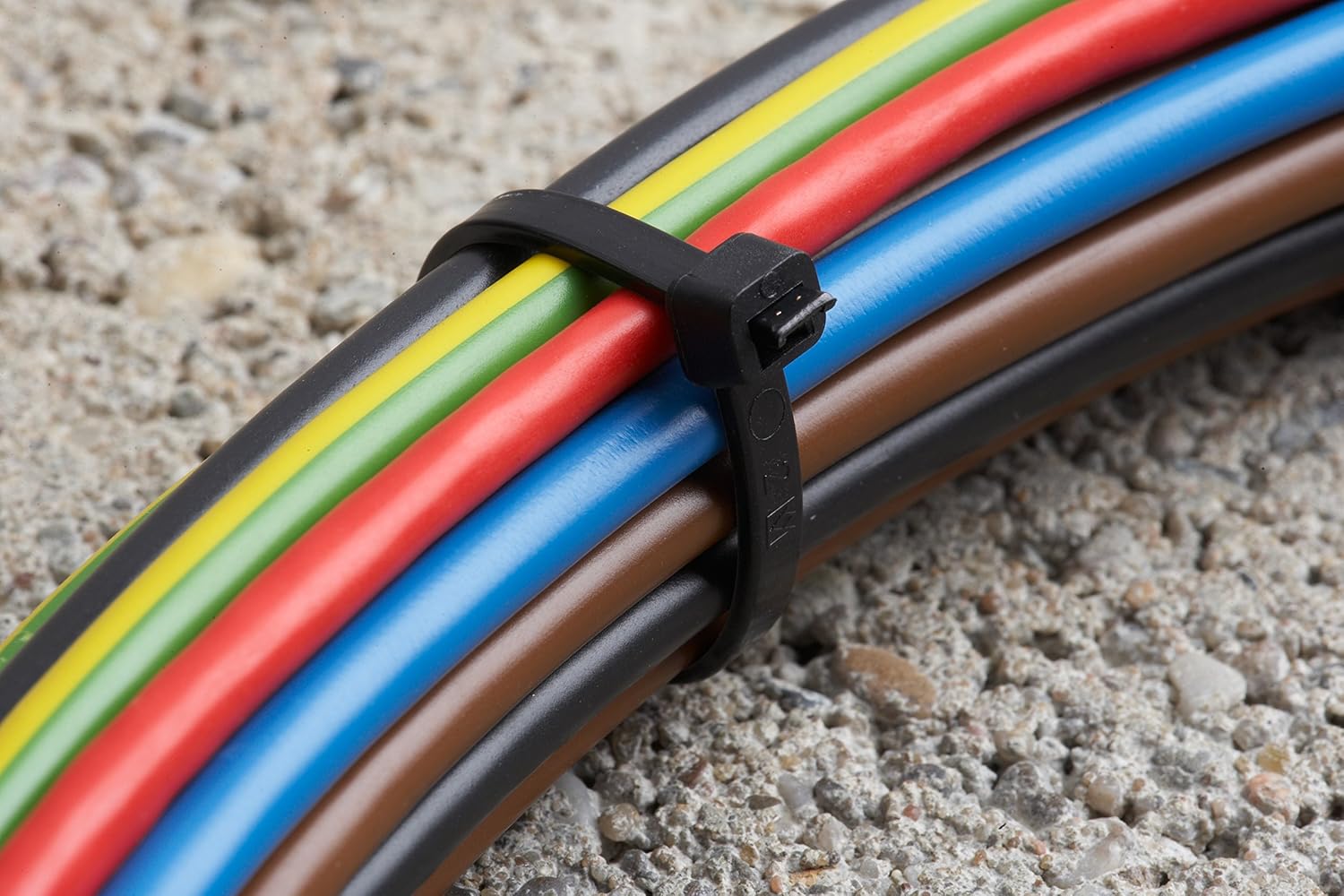 Meister 200 mm Cable Ties, Pack of 100, 7452550, Black - Image 3