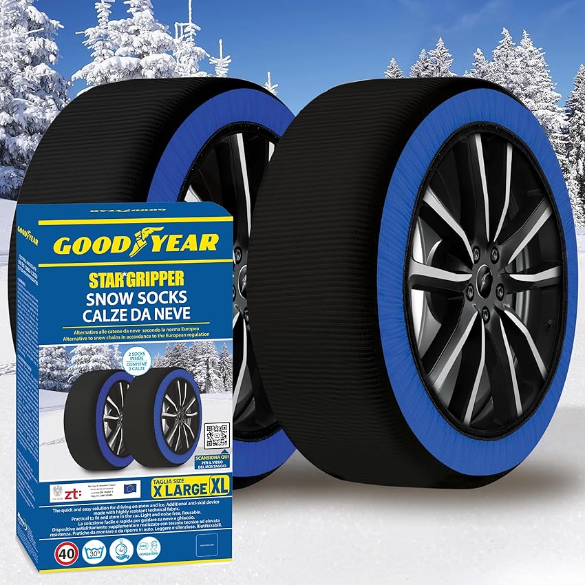 Goodyear Calze da Neve Star Gripper Omologate Italia EN 16662