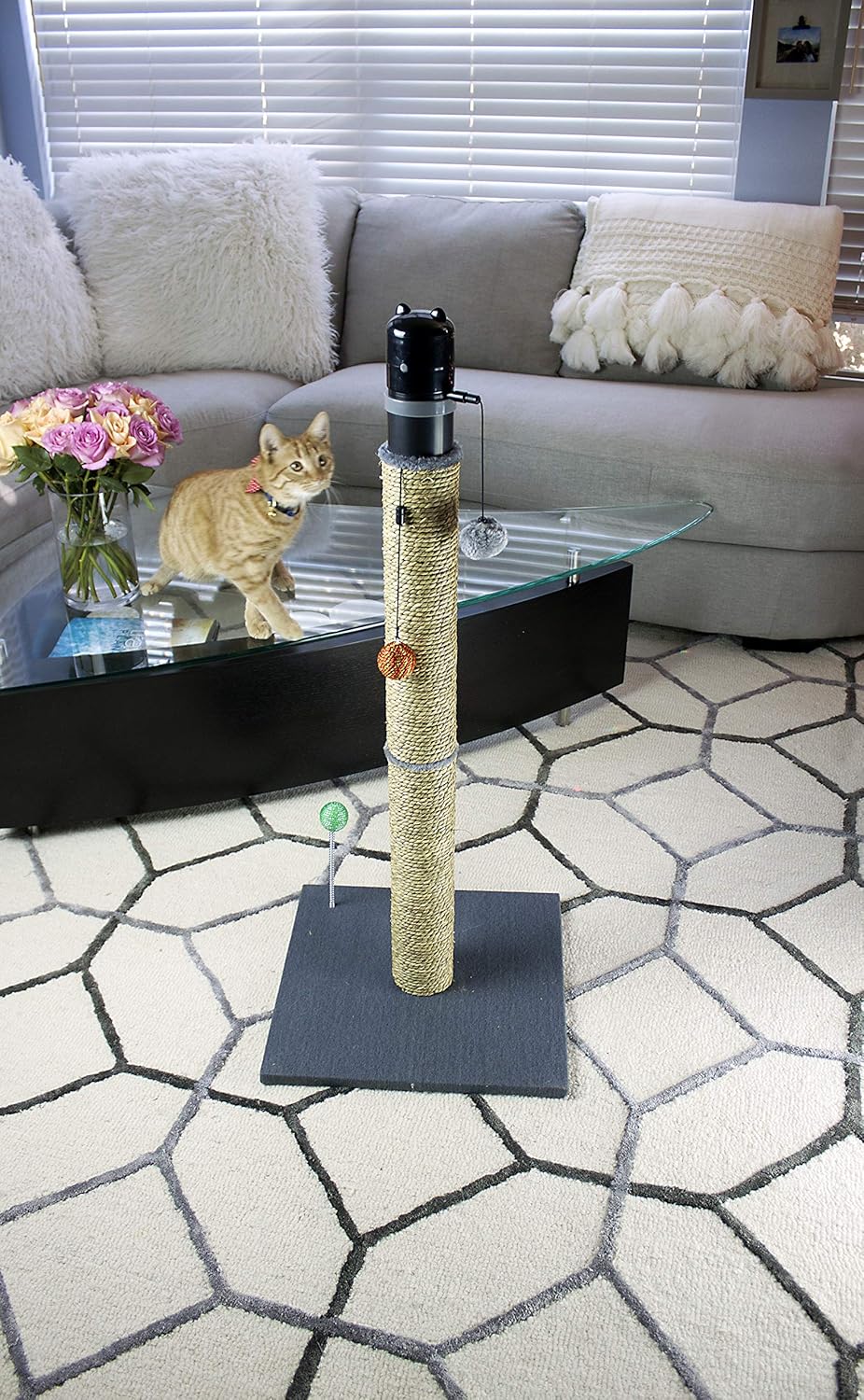 cat craft laser topper toy