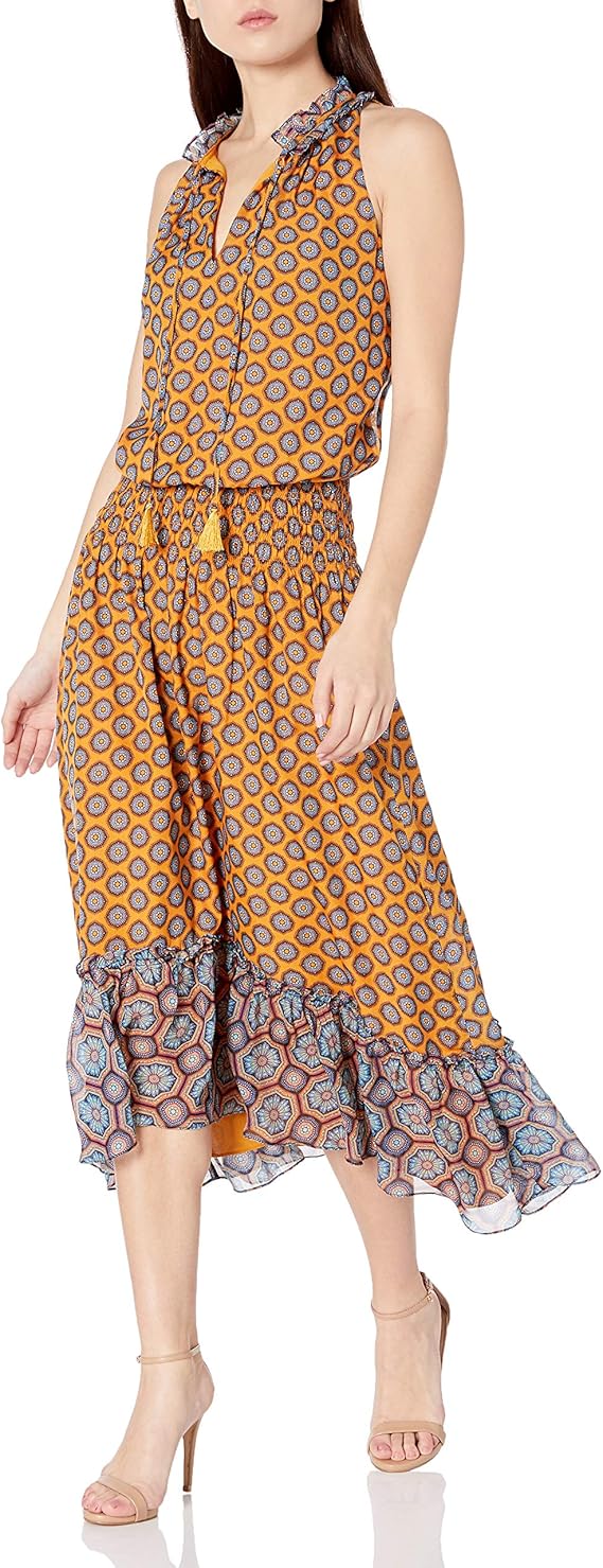 ramy brook yellow dress