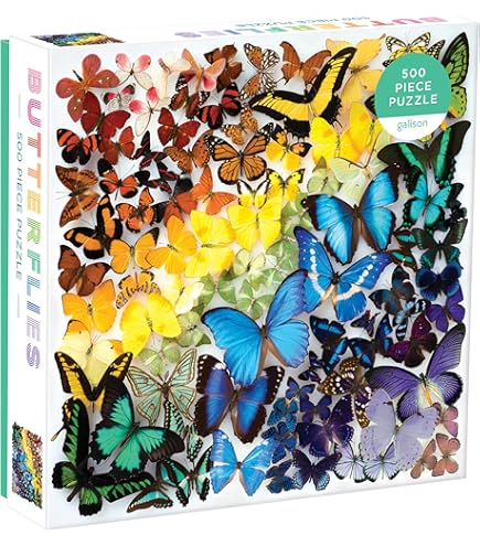 Amazon.com: Mudpuppy Butterflies of North America 500 Piece Family