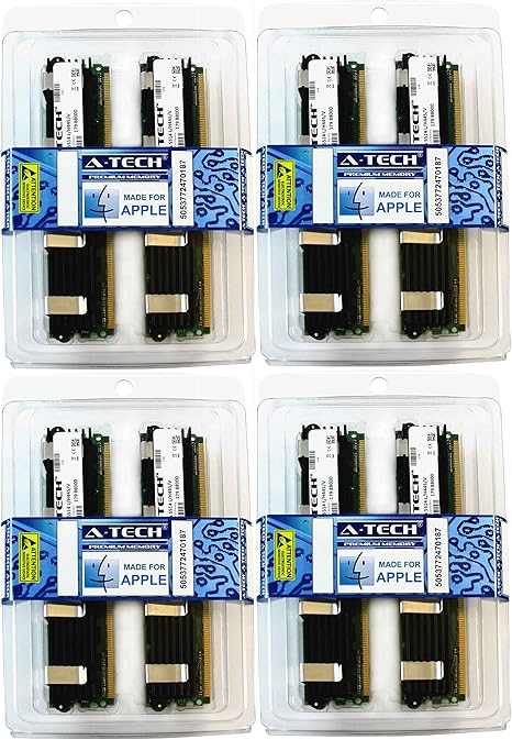 A Tech For Apple 32gb Kit 8x 4gb Pc2 5300 667mhz Mac Pro Macpro2 1 Macpro1 1 Mid 06 Early 08 06 A1186 Ma356ll A Memory Ram At Amazon Com