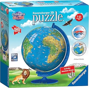 Ravensburger Childrens Globe 3D Puzzle (180 Piece)