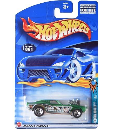 Amazon.com: Hot Wheels 2001-186 Rodger Dodger 5SP 1:64 Scale