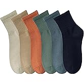 MAGIARTE Womens Mini Crew Ankle Socks Athletic Casual Cotton Socks for Women
