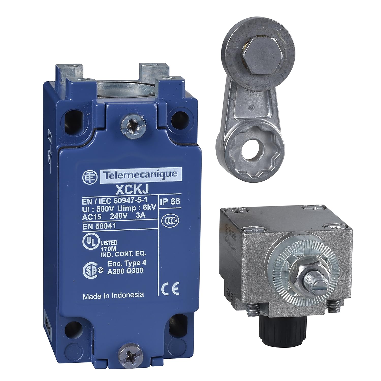 Telemecanique XCKJ OsiSense XC Standard Limit Switch, SPDT Contacts