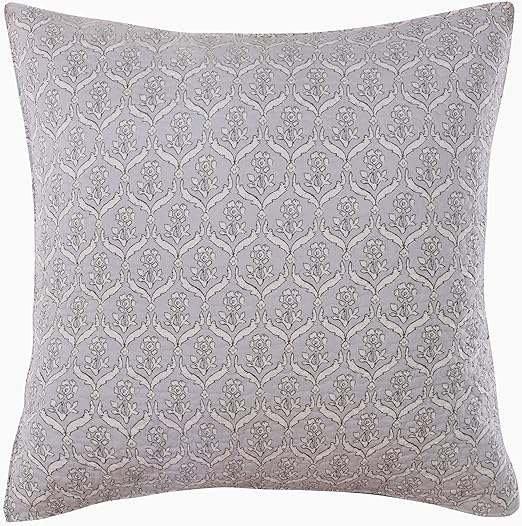 Amazon Com Levtex Mockingbird Euro Shams Set Of 2 Grey Toile