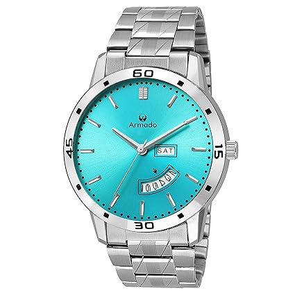 Analogue Sky Blue Dial Mens Watch (Ar-100-Sky)