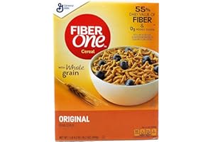 GOINSANE Fiber One Cereal, Bran, Original, 16.2 oz, (pack of 3)