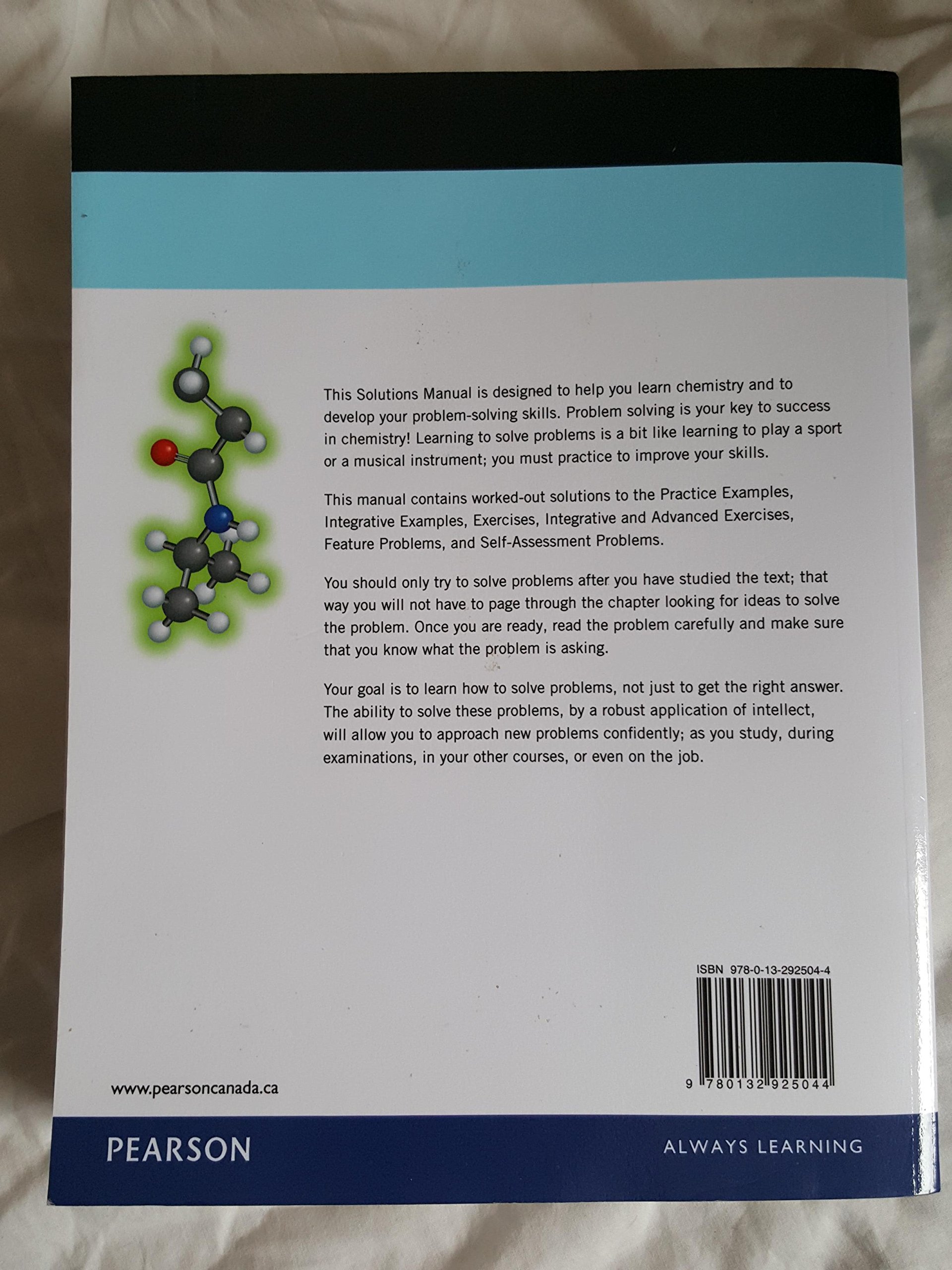 General Chemistry: Principles And Modern Applications Complete Solutions  Manual: unknown: 9780132925044: Chemistry