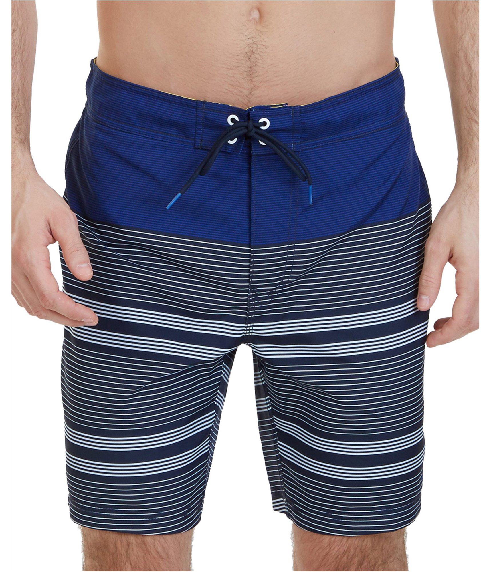 Nautica Men's QuickDry AnchorPrint Swim Trunks Nautical Fashions