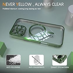 IAIYOXI Magnetic Clear Case for iPhone 16e with