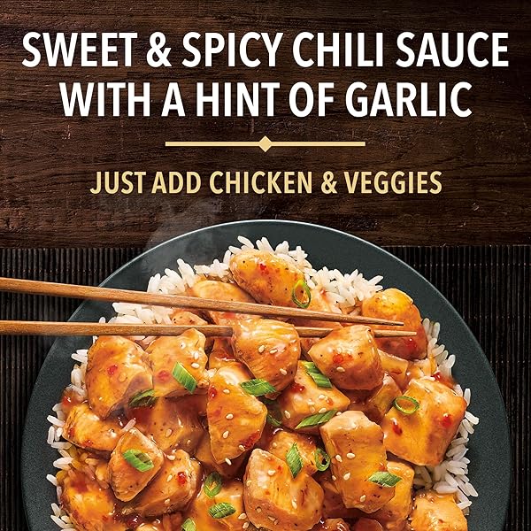 P.F. CHANG’S HOME MENU SPICY CHICKEN COOKING SAUCE AND MARINADE, 8 FL OZ.
