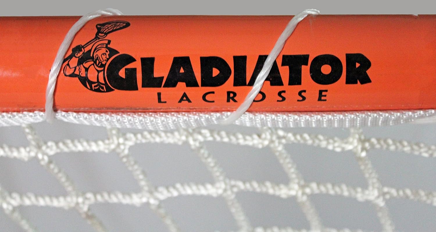 Gladiator Official Lacrosse Goal Net, Orange, 100% Steel Frame, 6 x 6-Foot : Sports & Outdoors