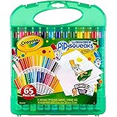 Crayola Pip-Squeaks Washable Marker Set (65ct), Essential Easter Basket Stuffers, Coloring Set, Drawing Art Supplies for Kids, Spring Craft Kit, Travel Activity, Gifts for Kids