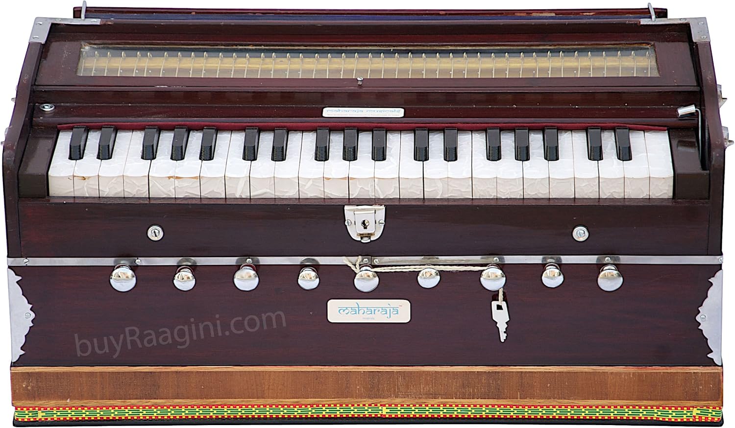 Maharaja Musicals Harmonium 9 Stop Sangeeta 3½ Octave With