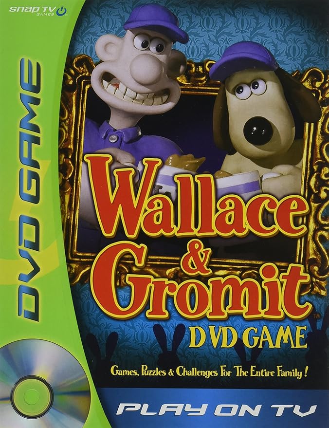 Snap Tv Wallace & Gromit DVD Game Toys & Games