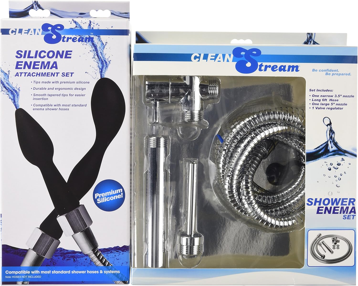 Premium Shower Enema Set with Silicone Tips Amazon.co.uk Health