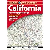 Delorme Atlas & Gazetteer California