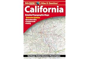 Delorme Atlas & Gazetteer California