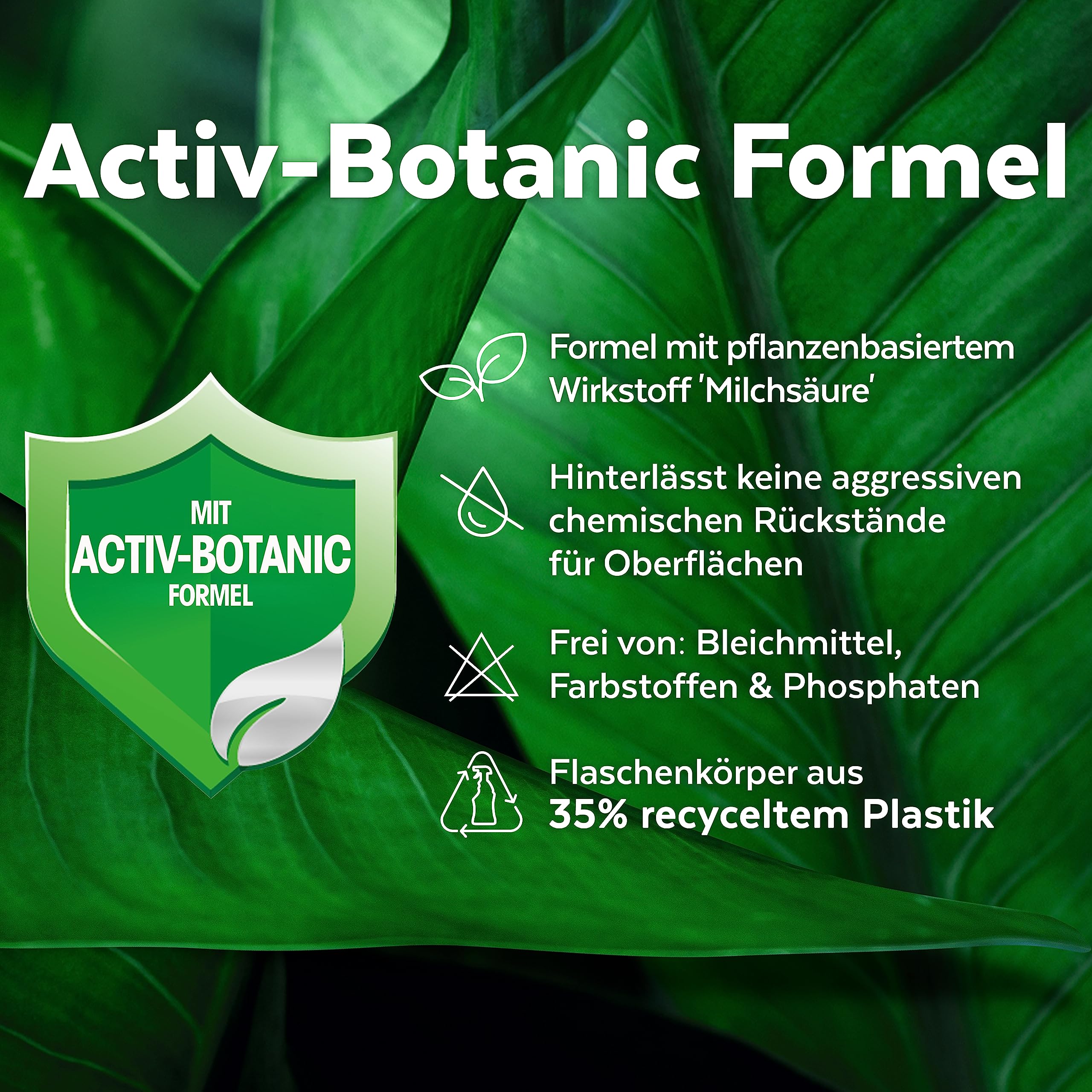 Sagrotan Allzweck-Reiniger – 2in1 Desinfektionsmittel für die zuverlässige Reinigung von Oberflächen – 6 x 750 ml Sprühflasche 5