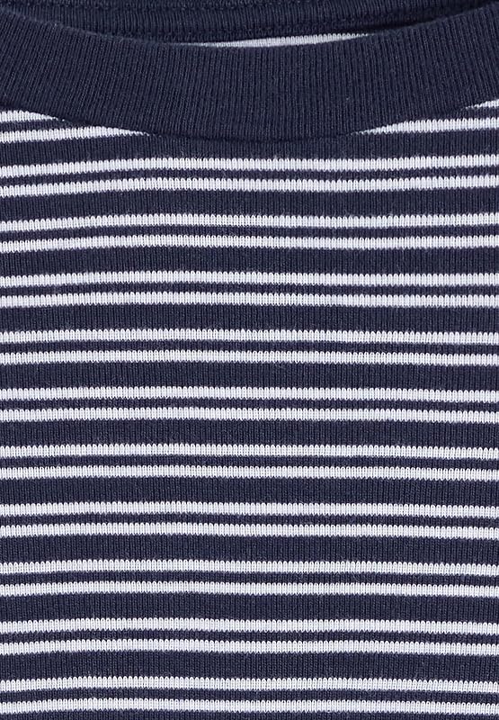 Essential Hm Ls Tee Mila Stripe Peacoat