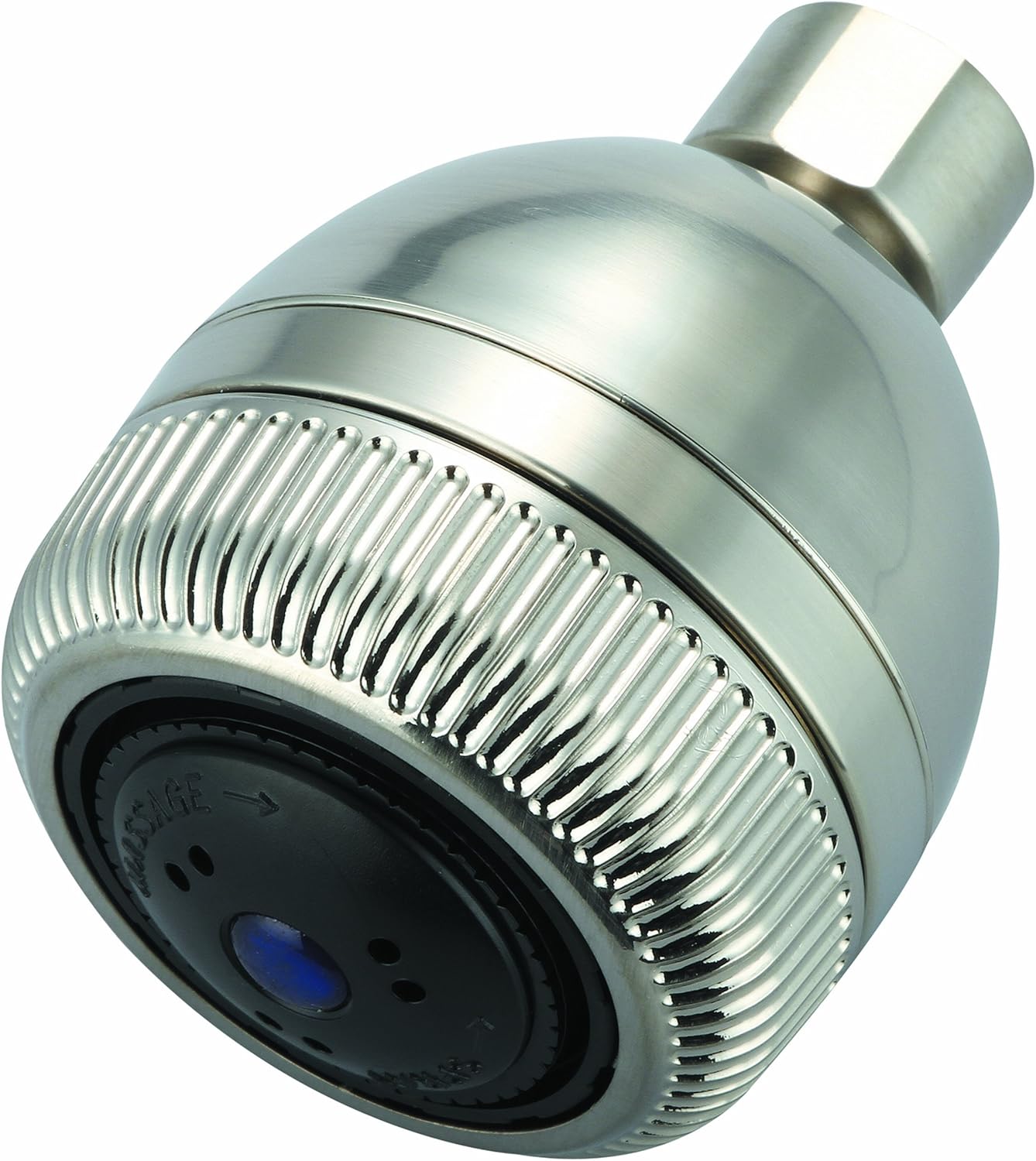 Olympia Faucets OP640022BN 1.50 GPM Pulsating Shower Head, Brushed